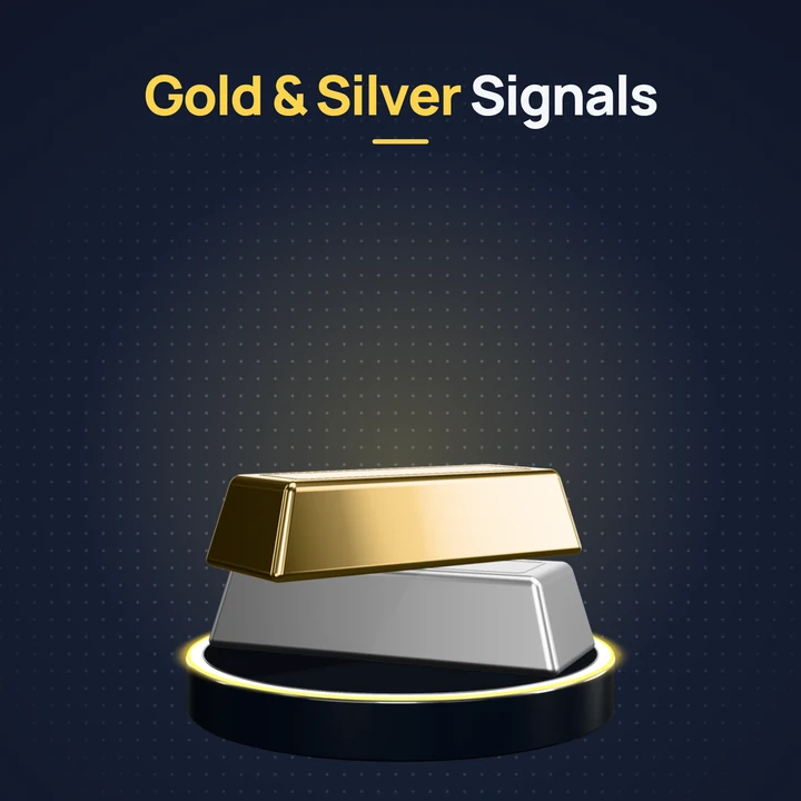 Gold & Silver Signals: a gold bar resting on a silver bar