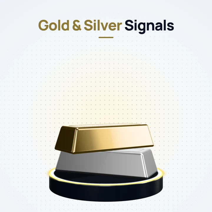 Gold & Silver Signals: a gold bar resting on a silver bar