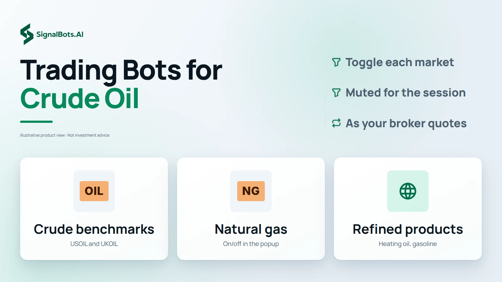 Trading Bots for Crude Oil
